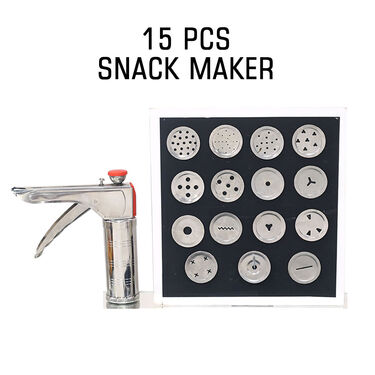 15 Pcs Snack Maker + Free 6 Pcs Sweet & Snack Maker (15SM5)