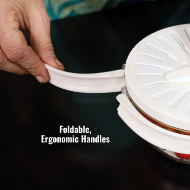 2-in-1 Drain & Storage Container With Foldable Handles (1DBS1)