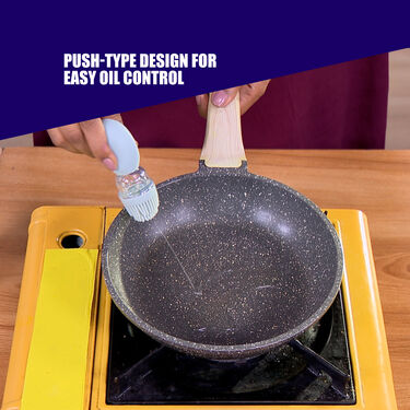 2-in-1 Oil Bottle Dispenser with Silicon Brush (1SBOB1)