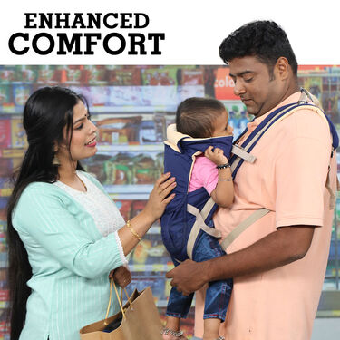 Adjustable Hands Free 4-in-1 Baby Carrier (4BC1)