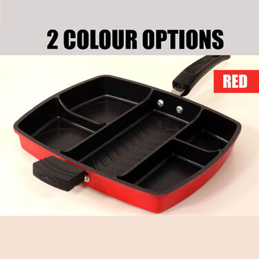 5 Cavity Non Stick Cooking Pan - Cook 5 Dishes at One Time (1NSCP1)