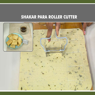 Royal Chef Chapati & Puri Maker + 3 Pcs Snack Roller Cutter
