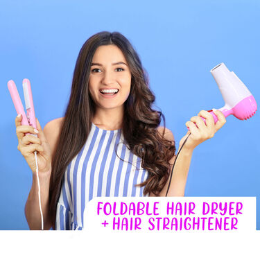 Foldable Hair Dryer + Hair Straightener (SD2)
