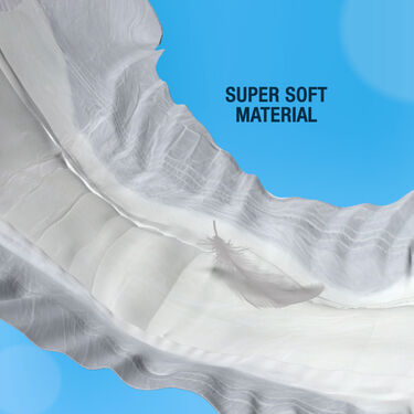 12 Hrs StayDry Sticker Style Soft Adult Diapers - Pack Of 5 (LPAD)