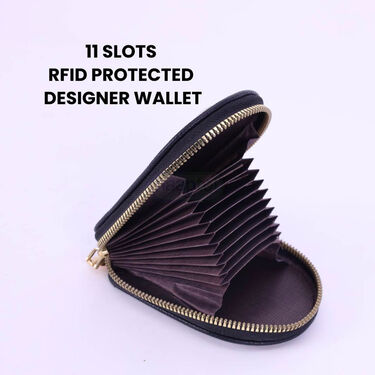 11 Slots RFID Protected Designer Wallet (LW3)