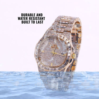Luxury Iced Out Austrian Diamond Watch (MGW29)