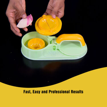4 in 1 Puri Kachori & Gujiya & Momo-Modak Maker + Free 6 Pcs Snack Maker (PKG12)
