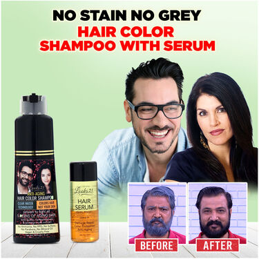 No Stain No Grey Hair Colour Shampoo