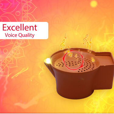 10 in 1 Rechargeable Mantra Diya