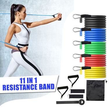 11 in 1 Resistance Band Body Exerciser (FAS16)
