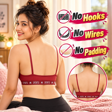 Pack Of 10 Daily Wear Sports Bra (10PBR2)