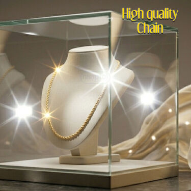Golden Elegant Rope Chain (MGC3)