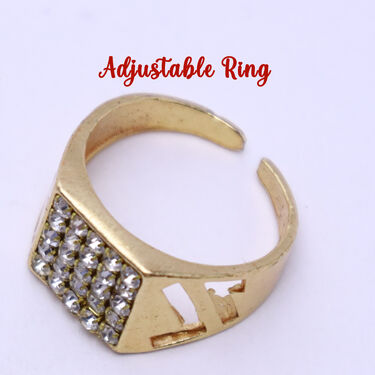 Golden Austrian Diamond Ring (MGR2)