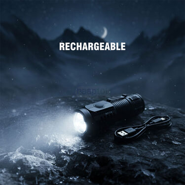Rechargeable Powerful Mini Clip Flashlight (LL48)