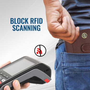 18 Slots RFID Protected Stylish Card Wallet For Men (LW)