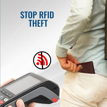 18 Slots RFID Protected Stylish Card Wallet For Men (LW)