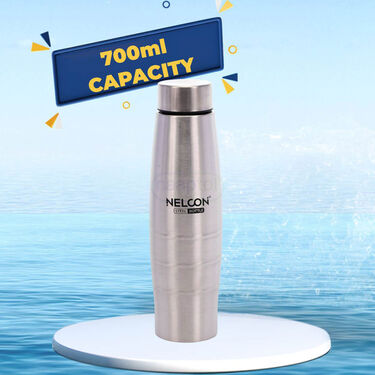 Pack Of 3 Stainless Steel Water Bottle - 700ml (3B6)
