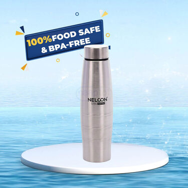 Pack Of 3 Stainless Steel Water Bottle - 700ml (3B6)