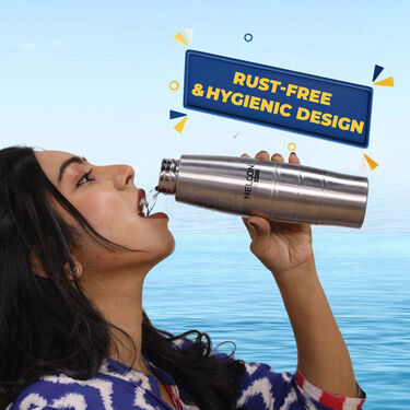 Pack Of 3 Stainless Steel Water Bottle - 700ml (3B6)