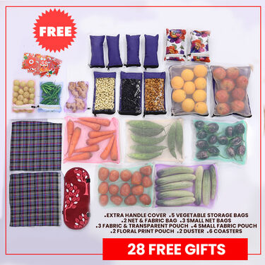 7 Pcs Super Saver Spring Fridge Cover Set with 28 Free Gifts (7SF3)