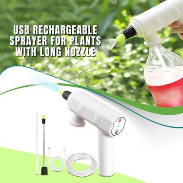 Rechargeable Garden Sprayer With Dual Nozzles (CHNURS)