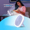Rechargeable Portable Mini Desk Fan With in built led Light (EF14)